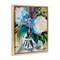 Stupell Industries Modern Lined Bouquet Framed Floater Canvas Wall Art Design by Jeanette Vertentes